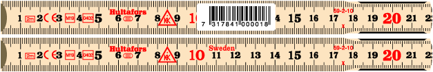 Actual product image Hultafors Sweden Meter (M)