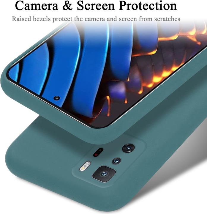 Image du produit Cadorabo TPU Liquid Silicone Case Housse pour Xiaomi POCO X3 GT (Xiaomi Poco X3 GT)