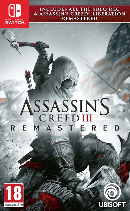 Actual product image Ubisoft Assassin's Creed III (3) + Liberation HD Remaster (Switch, Switch Lite, Switch OLED, EN)