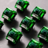 Actual product image Akko Monsgeek Green Fog Switch, mechanisch, 3-Pin, linear, MX-Stem, 60g - 45 Stück