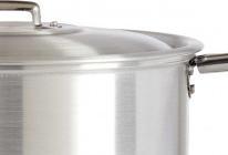 Image du produit Kinvara casserole en aluminium avec couvercle 24cm (24 cm, Casserole, Aluminium)