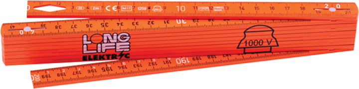 Actual product image Longlife Doppio metro (Metric, cm, mm)