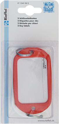 Produktbild Rieffel Schlüsseletiketten KT 1060 SB/2 ASS.