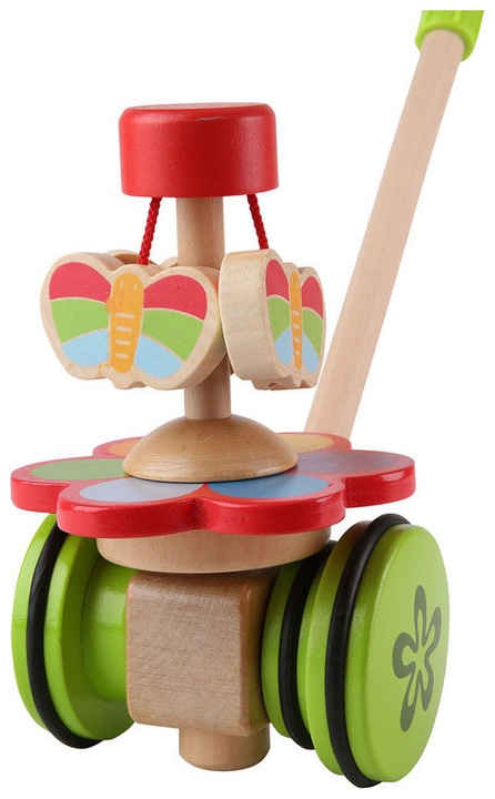 Actual product image Hape Push-Dancing Butterflies