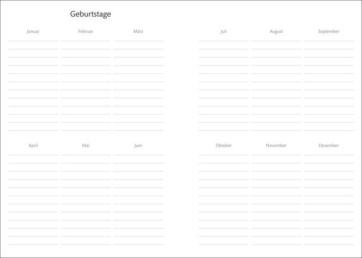 Immagine prodotto Kalenderbuch A6 gelb 2026 (A6, 1 settimana / 2 pagine)