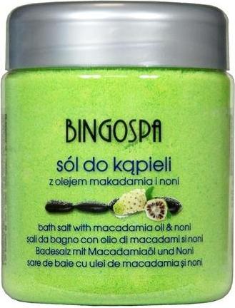 Image du produit BingoSpa Sel de bain à l'huile de Macadamia et de Noni 580g (Sel de bain)