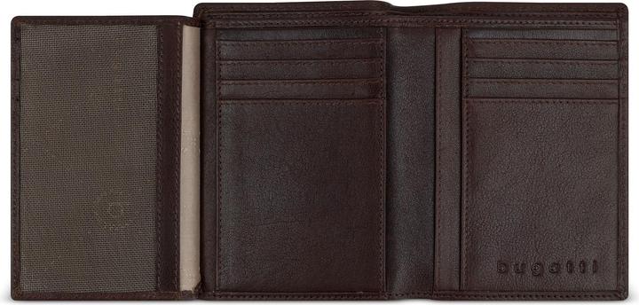 Actual product image Bugatti Neaples Geldbörse RFID Schutz Leder 9 cm