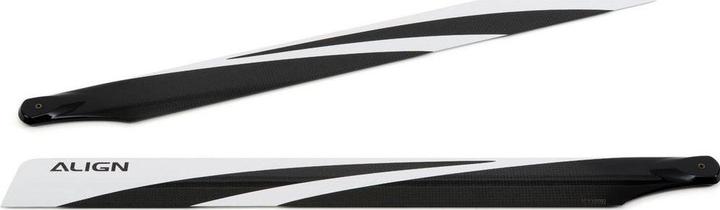 Actual product image Align 600mm 3G Carbon main rotor blades