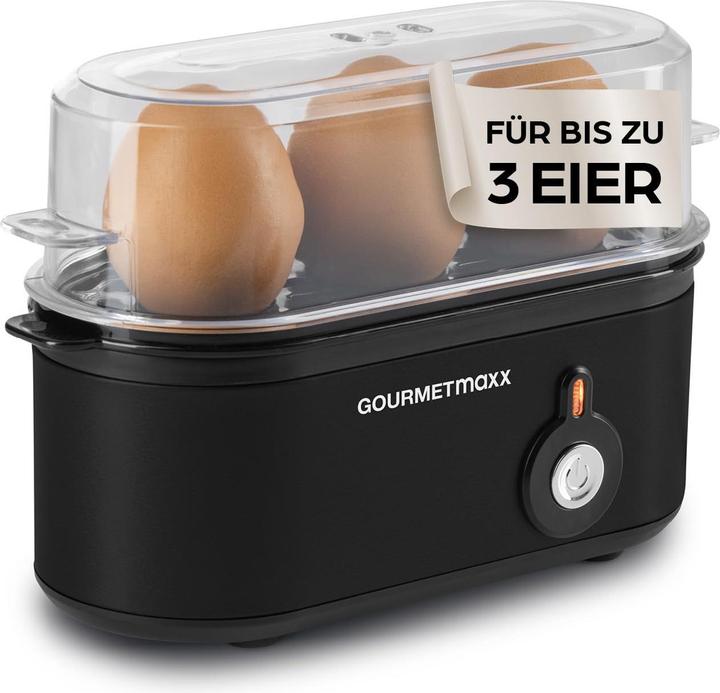 Gourmetmaxx Eierkocher mit Eierstecher im Messbecher