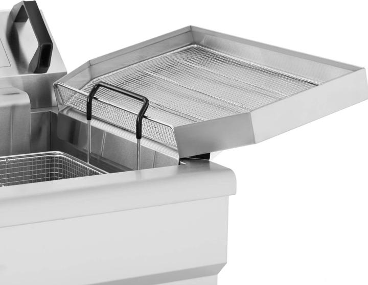 Produktbild Royal Catering Fettbackgerät Donut Berliner Fritteuse Backwaren Backgerät Edelstahl 16 l 3000 W