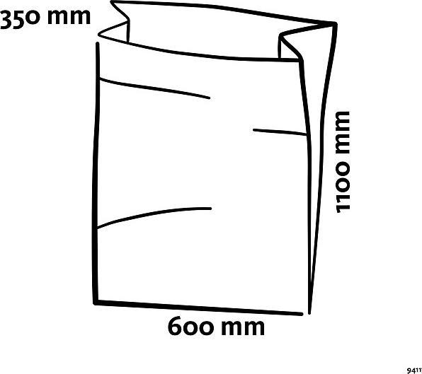 Image du produit kaiserkraft Sacs poubelle en PE (200 x, 180 l)