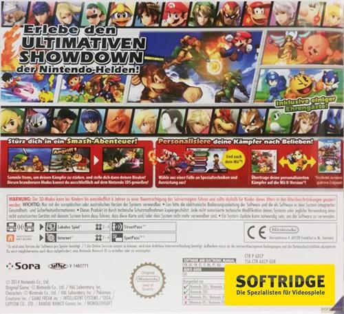 Immagine prodotto Nintendo Super Smash Bros. (2DS, 3DS, 3DS XL, IT)