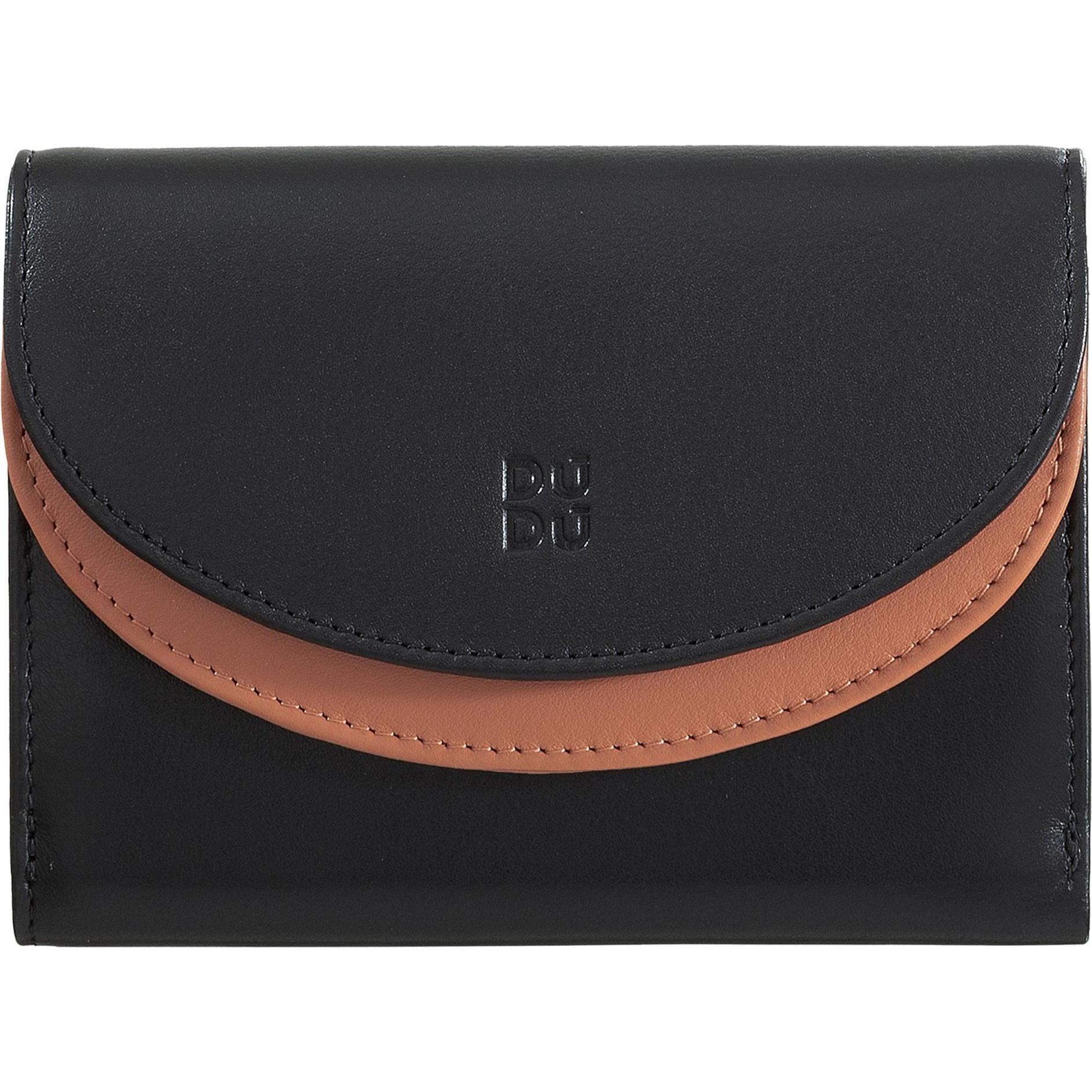 Dudubags, Damen, Portemonnaie, Galapagos - Mehrfarbige Geldbörse RFID, Schwarz