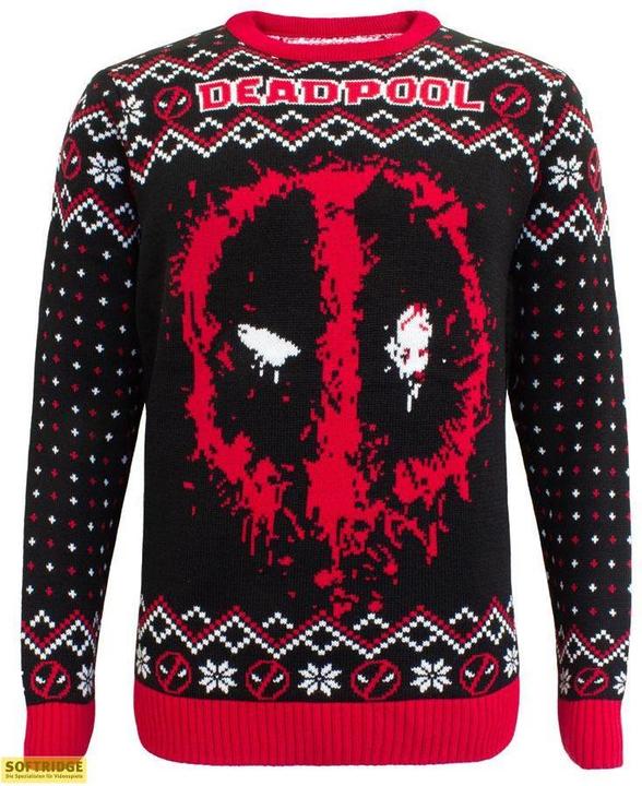 Image du produit Heroes Inc Deadpool Sweatshirt Christmas Jumper Deadpool (M) (M)