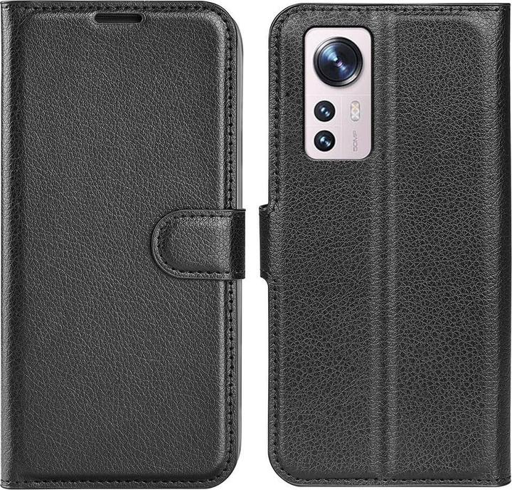 Cover-Discount Xiaomi 12 Lite - Leather Case Cover black (Xiaomi 12 Lite)