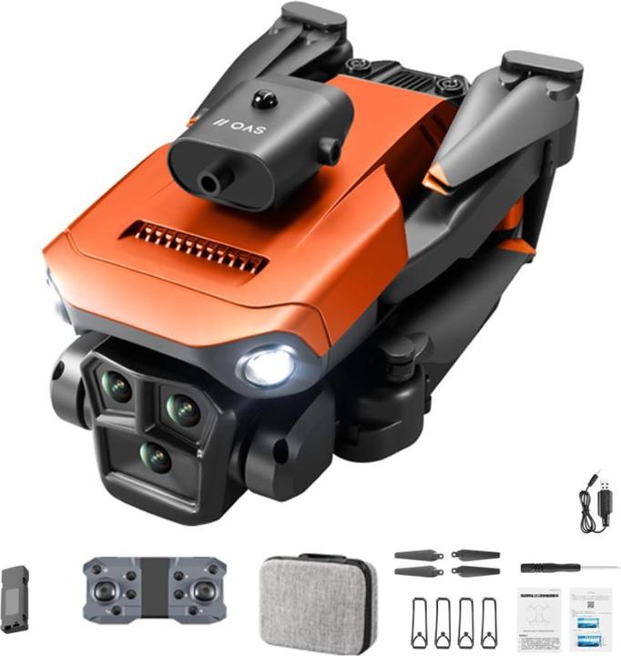 Actual product image Deltalabs Faltbare RC Drohne WiFi 4K HD Kamera 360° Hindernisvermeidung (12 min, 410 g)