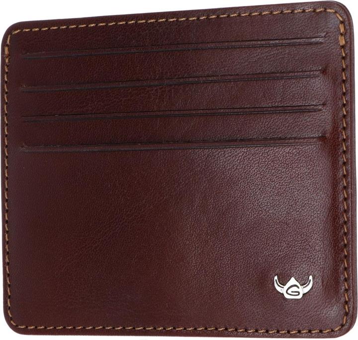 Actual product image Golden Head Colorado credit card holder RFID protection leather 10 cm