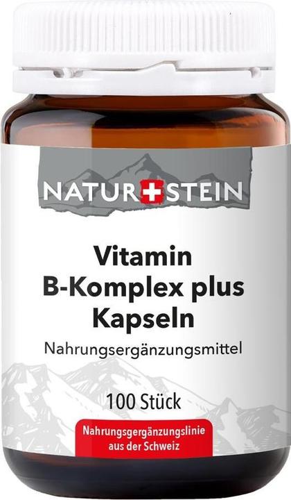 Actual product image Naturstein Vitamin B complex plus (100 Piece, Capsules, 148 g)