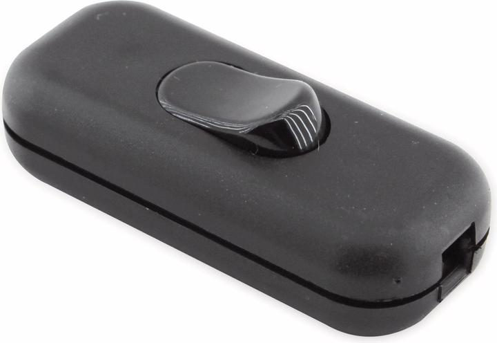 Produktbild Arditi Schnurschalter 1polig schwarz 250V2A 5 STK