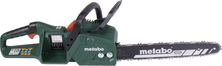 Actual product image Metabo MS 36-18 LTX BL 40 Battery chain saw 36 V ( 2x 18 V ) 40 cm 22 m/s brushless + 2x battery 10.0 A (Battery chain saw)