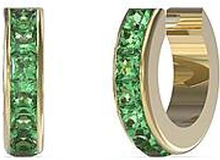 Image du produit Guess Huggie Me Boucles d'oreilles en cristal plaqué or JUBE03134JWYGEMT/U (Acier inoxydable)
