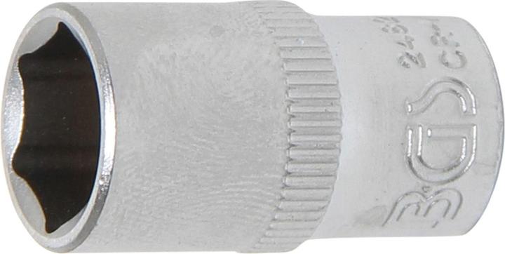 Produktbild BGS Steckschlüssel-Einsatz Sechskant Antrieb Innenvierkant 6,3 mm (1/4") SW 10 mm (10 mm)