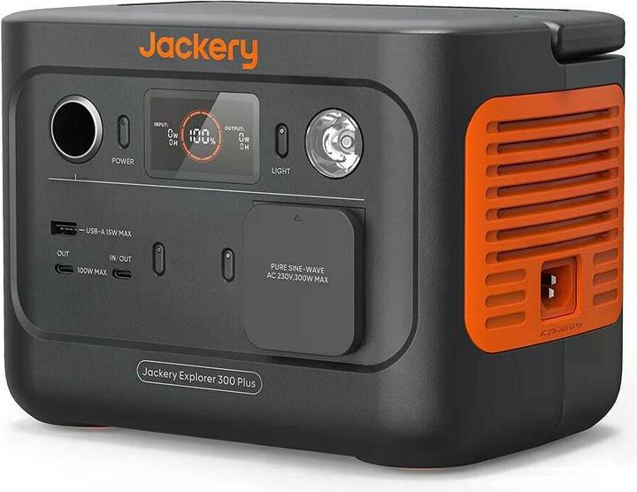 Jackery Explorer 300EU Plus (288 Wh, 3.75 kg)