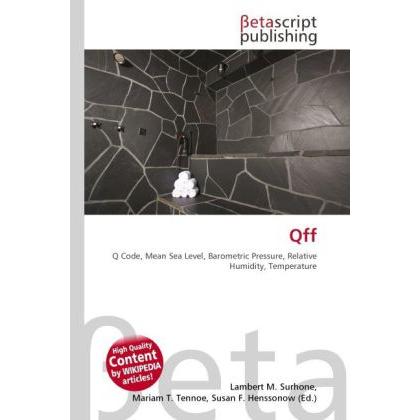 Qff, Fachbücher von Susan F. Henssonow, Lambert M. Surhone, Mariam T. Tennoe