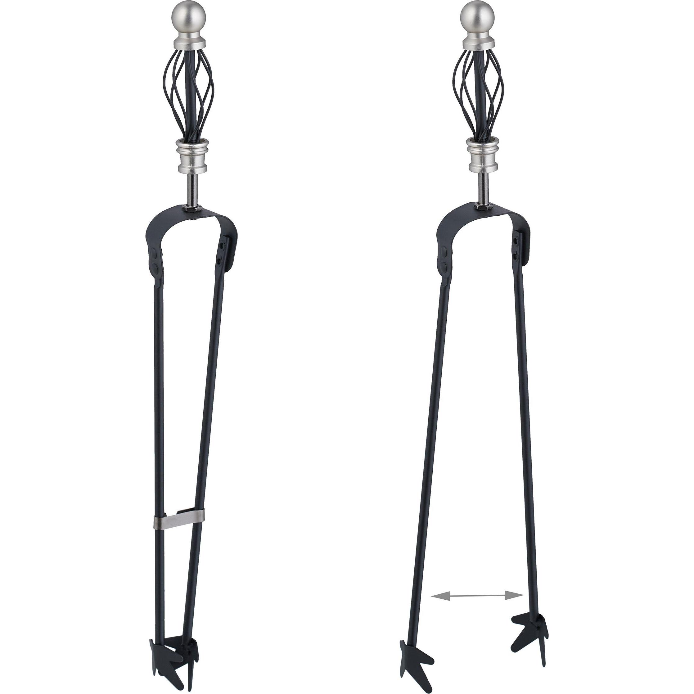 Thumbnail - Relaxdays, Zubehör Kerzen + Kamin, 5-tlg. Kaminbesteck-Set