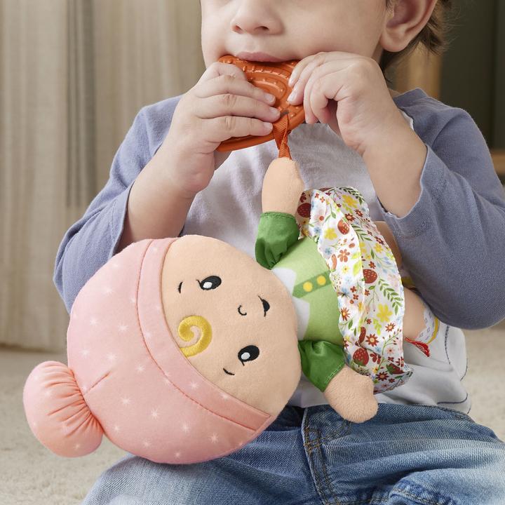 Immagine prodotto Fisher-Price Bambola coccolosa con anello di dentizione arcobaleno