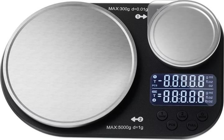 Actual product image Swissdetector Dual platform digital kitchen scale