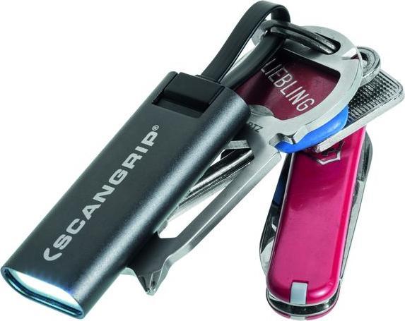 Produktbild Scangrip Wiederaufladbare LED-Schlüsselanhängerleuchte FLASH MICRO R, 75 lm (5.50 cm, 75 lm)