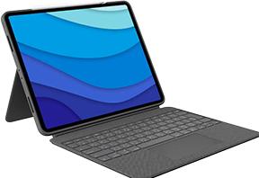 Image du produit Logitech Combo Touch (DE, iPad Pro 12.9 2022 (6e génération), iPad Pro 12.9 2021 (5ème génération))