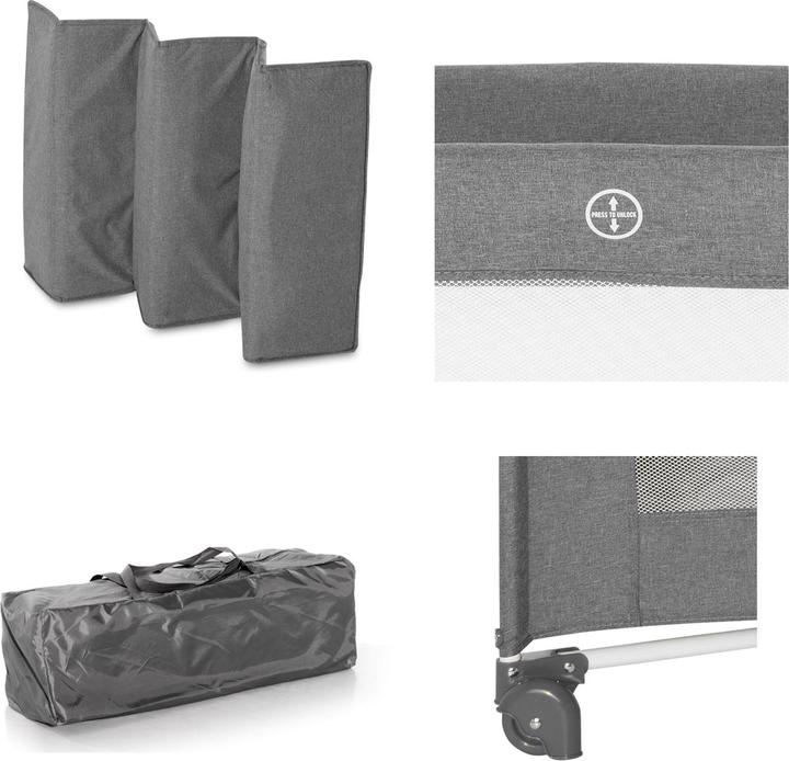 Actual product image Lorelli Travel cot Noemi 2 levels (60 x 120 cm)