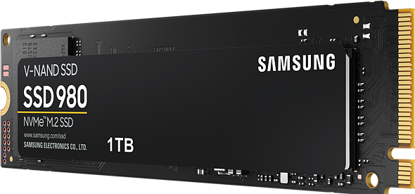 Actual product image Samsung SSD 980 (1000 GB, M.2 2280)