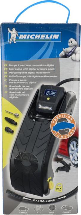 Immagine prodotto Michelin Pompa d'aria a pedale 1 cilindro digitale (7 bar)