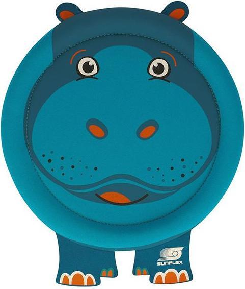 Sunflex Disque à lancer hippopotame 22cm