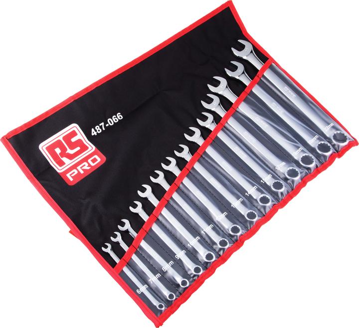 Immagine prodotto RS PRO Set di chiavi 14 pz da 6-22mm (22 mm)