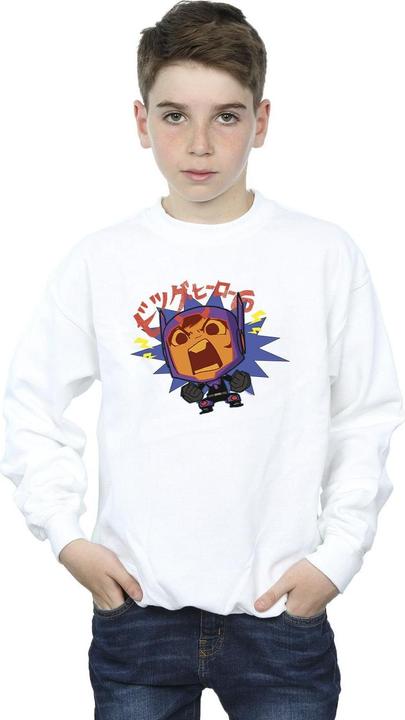 Produktbild Disney Big Hero 6 Baymax Hiro Angry Manga Sweatshirt Jungen (116)