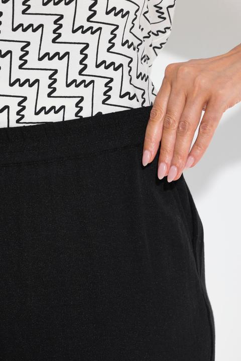 Immagine prodotto Ulla Popken Culottes con taglio della gamba ampio e lungo fino al polpaccio e cintura elastica (44)