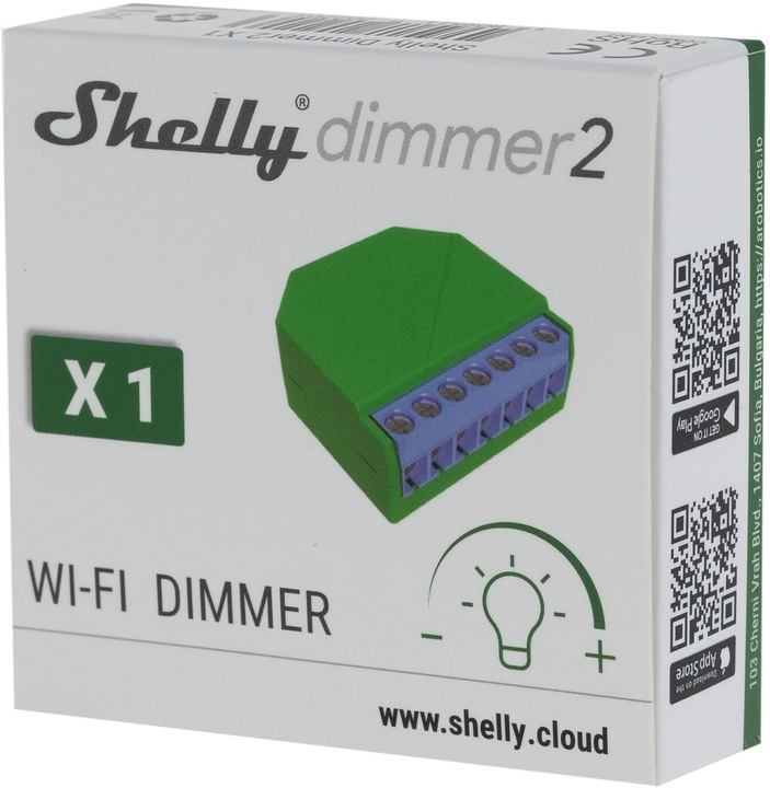 Actual product image Shelly Dimmer 2 (Dimming actuator)