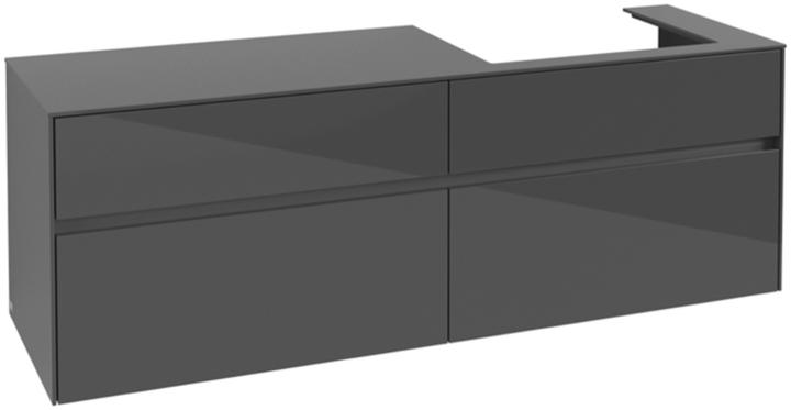 Anthracite Matt, glossy grey
