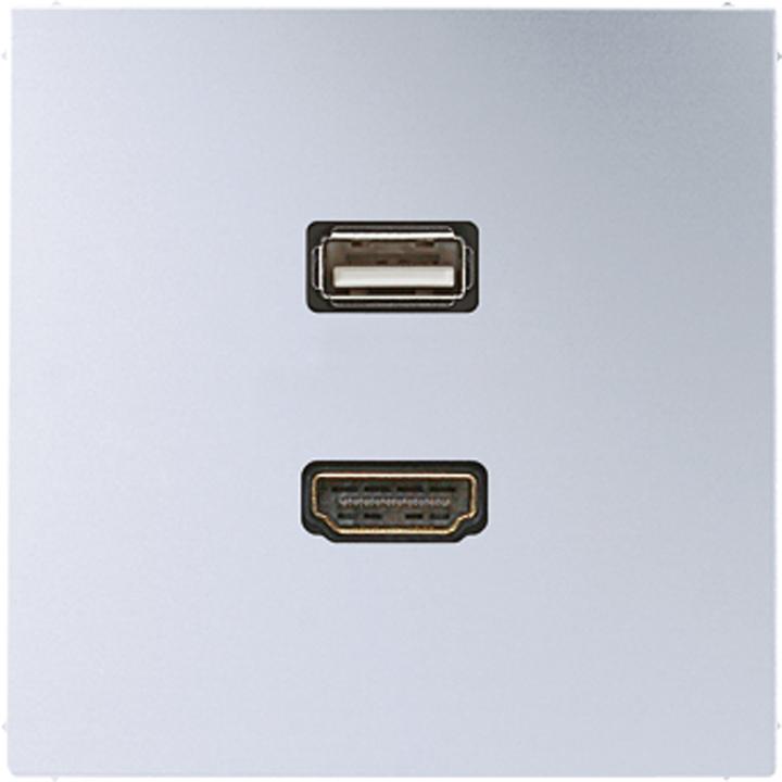 Actual product image JUNG HDMI socket outlet LS flush-mounted channel input MAAL1163