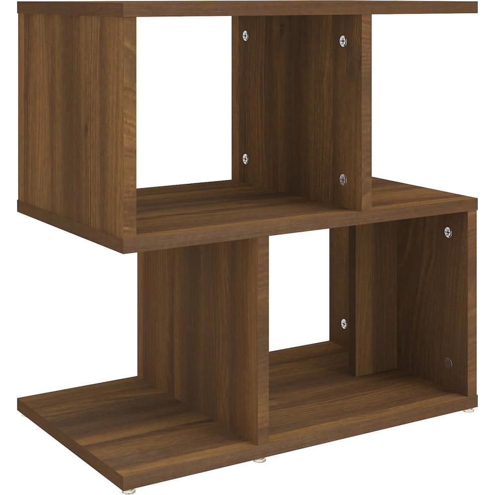 Vidaxl Braun Nachttisch, Dwain (50 X 30 X 51.50 Cm)