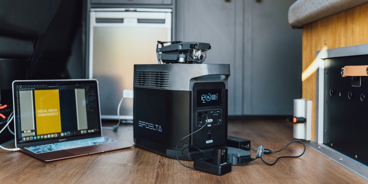 Produktbild EcoFlow Delta 1300 (1260 Wh, 14 kg)