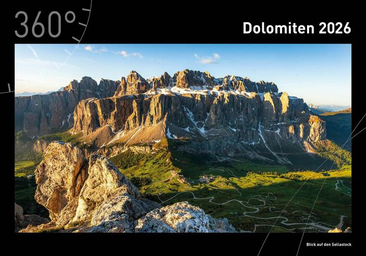 360 Grad Dolomiten Premiumkalender 2026 - buy at Digitec