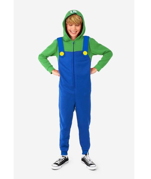 Immagine prodotto OppoSuits Luigi Onesie per bambini (122, 128, 134)