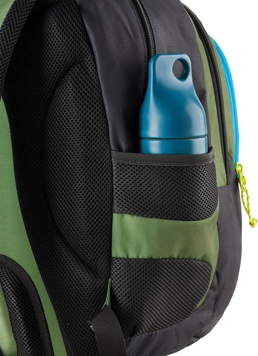 Actual product image Miquelrius Rucksack Triple Berlin Recy 30l 3 Fächern grün (30 l)