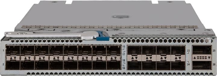 Productafbeelding HPE E N 5930 Module, 24 Poorten SFP+ en 2 Poorten QSFP+, met MACsec (24 Havens)