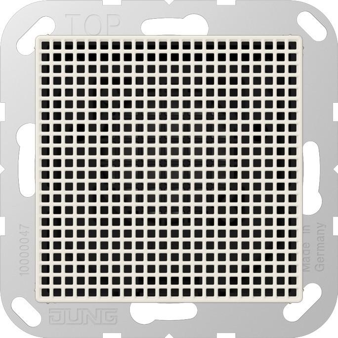 JUNG A 567-G3 - Drucktasten-Schalter - 2P - Elfenbein - Kunststoff, Taster + Schalter, Weiss